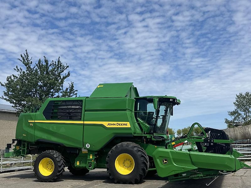 John Deere T5 400 + 6,70m Vario-Schneidwerk - 목초수확기 : 사진 5 John Deere T5 400 + 6,70m Vario-Schneidwerk - 목초수확기 : 사진 5