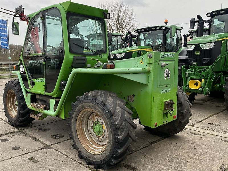 텔레스코픽 핸들러 Merlo P34.7 mit Palettengabel : 사진 7