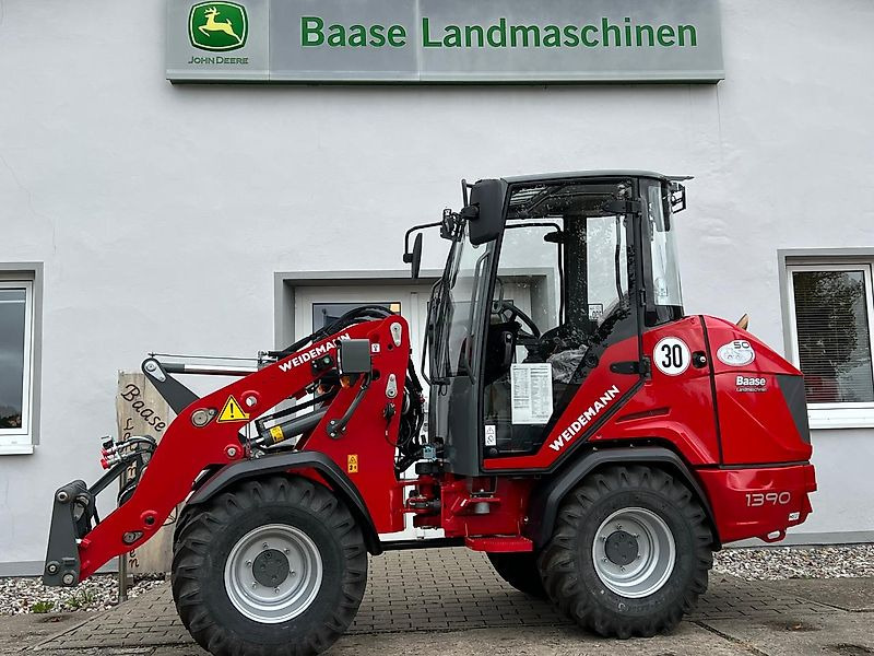 Weidemann 1390 Kabine 45PS 30km/h - 휠 로더 : 사진 1 Weidemann 1390 Kabine 45PS 30km/h - 휠 로더 : 사진 1