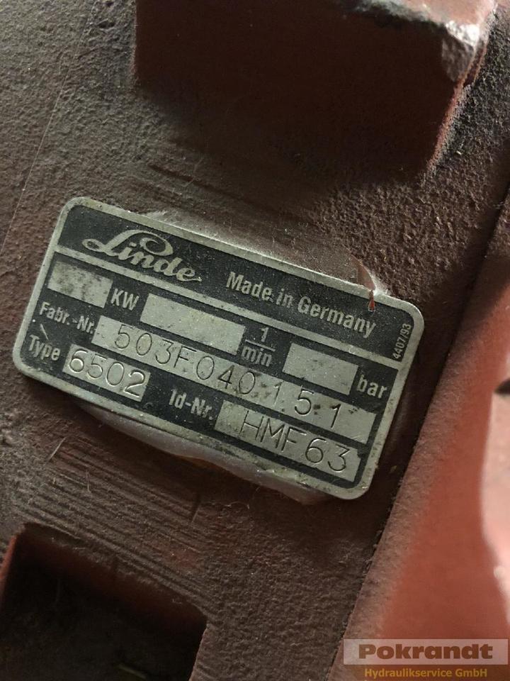 Linde HMF63 - 유압 모터 : 사진 3 Linde HMF63 - 유압 모터 : 사진 3