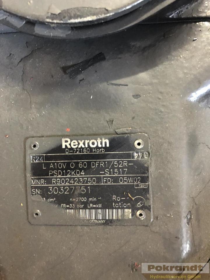 Rexroth A10VO60DFR1-52R-PSD12K04 - 유압 펌프 : 사진 2 Rexroth A10VO60DFR1-52R-PSD12K04 - 유압 펌프 : 사진 2