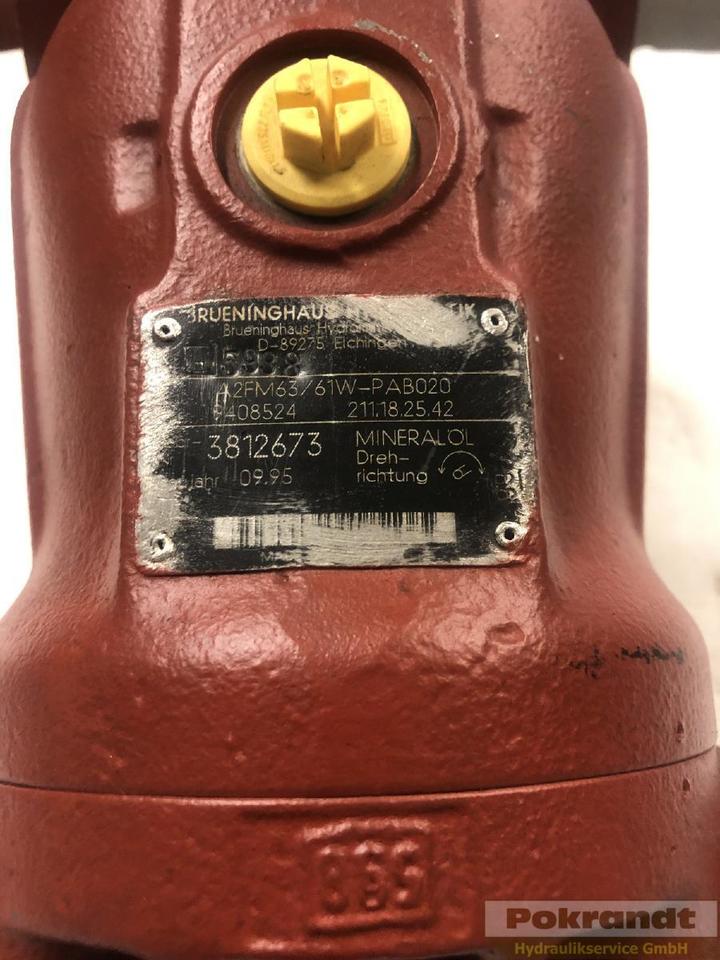 Rexroth A2FM63/61W - 유압 모터 : 사진 2 Rexroth A2FM63/61W - 유압 모터 : 사진 2