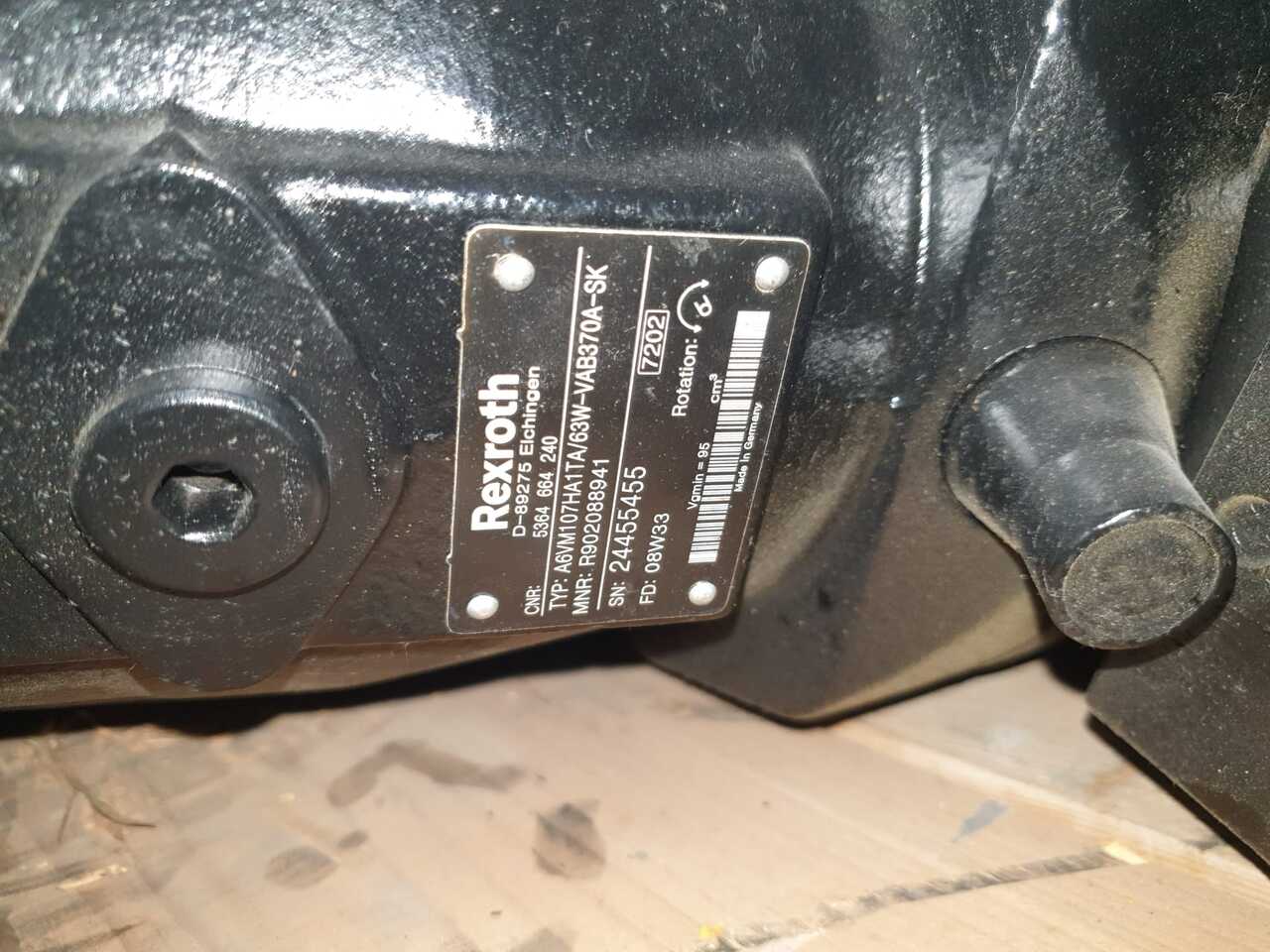 REXROTH R902088941 A6VM107HA1TA/63W-VAB370A-SK - 유압 모터 : 사진 2 REXROTH R902088941 A6VM107HA1TA/63W-VAB370A-SK - 유압 모터 : 사진 2