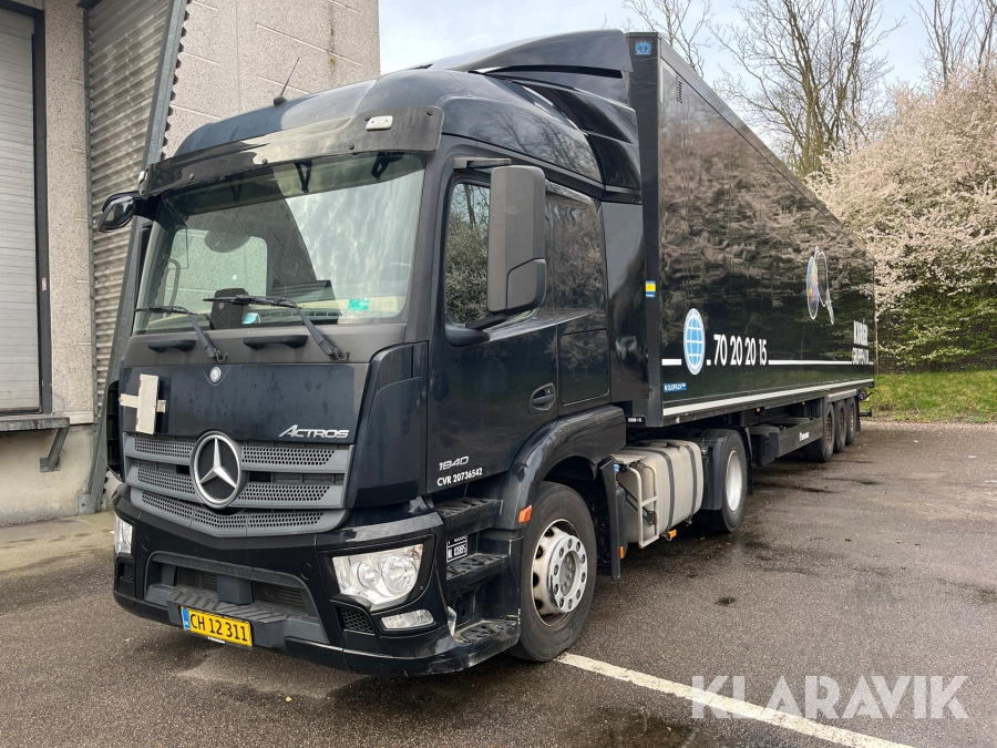 Mercedes-Benz Actros - 박스 트럭 : 사진 1 Mercedes-Benz Actros - 박스 트럭 : 사진 1