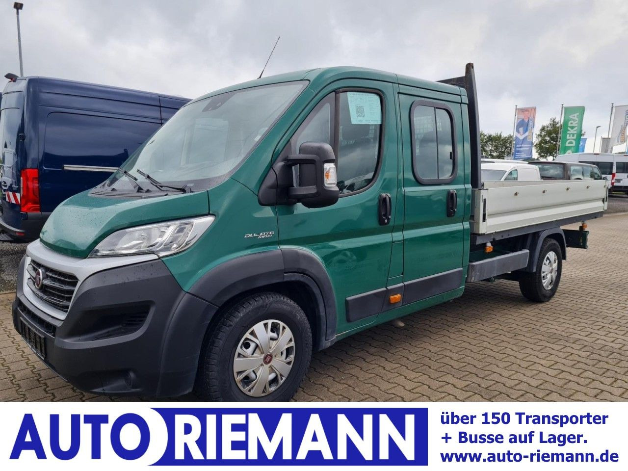 Fiat Ducato 35 Doka L5 Maxi 180 AHK KOMFORT STANDHEIZ - 플랫베드 밴, 콤비 밴 : 사진 1 Fiat Ducato 35 Doka L5 Maxi 180 AHK KOMFORT STANDHEIZ - 플랫베드 밴, 콤비 밴 : 사진 1