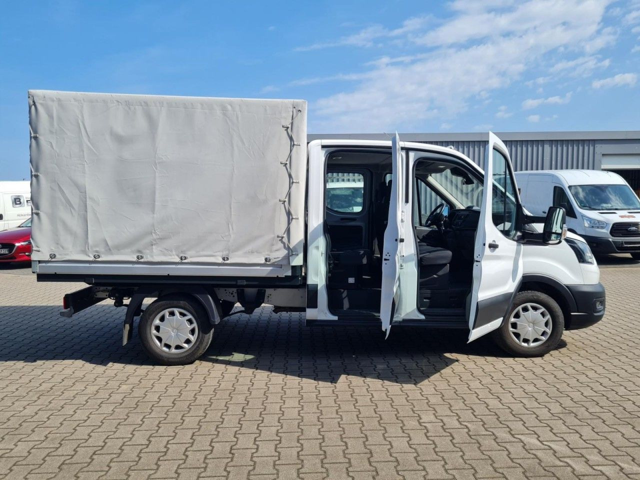 Ford Transit 350 Doka Plane L2 Trend KLIMA TEMPOMAT - 플랫베드 밴, 콤비 밴 : 사진 4 Ford Transit 350 Doka Plane L2 Trend KLIMA TEMPOMAT - 플랫베드 밴, 콤비 밴 : 사진 4