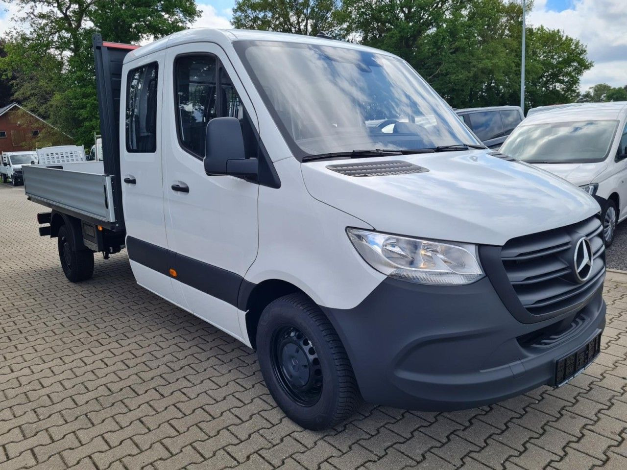 Mercedes-Benz Sprinter 315 DOKA CDI Lang L3 RWD AHK 3,5t - 플랫베드 밴, 콤비 밴 : 사진 3 Mercedes-Benz Sprinter 315 DOKA CDI Lang L3 RWD AHK 3,5t - 플랫베드 밴, 콤비 밴 : 사진 3