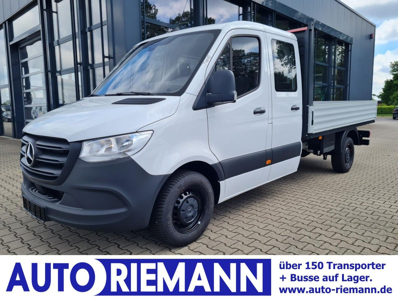 Mercedes-Benz Sprinter 315 DOKA CDI Lang L3 RWD AHK 3,5t - 플랫베드 밴, 콤비 밴 : 사진 1 Mercedes-Benz Sprinter 315 DOKA CDI Lang L3 RWD AHK 3,5t - 플랫베드 밴, 콤비 밴 : 사진 1