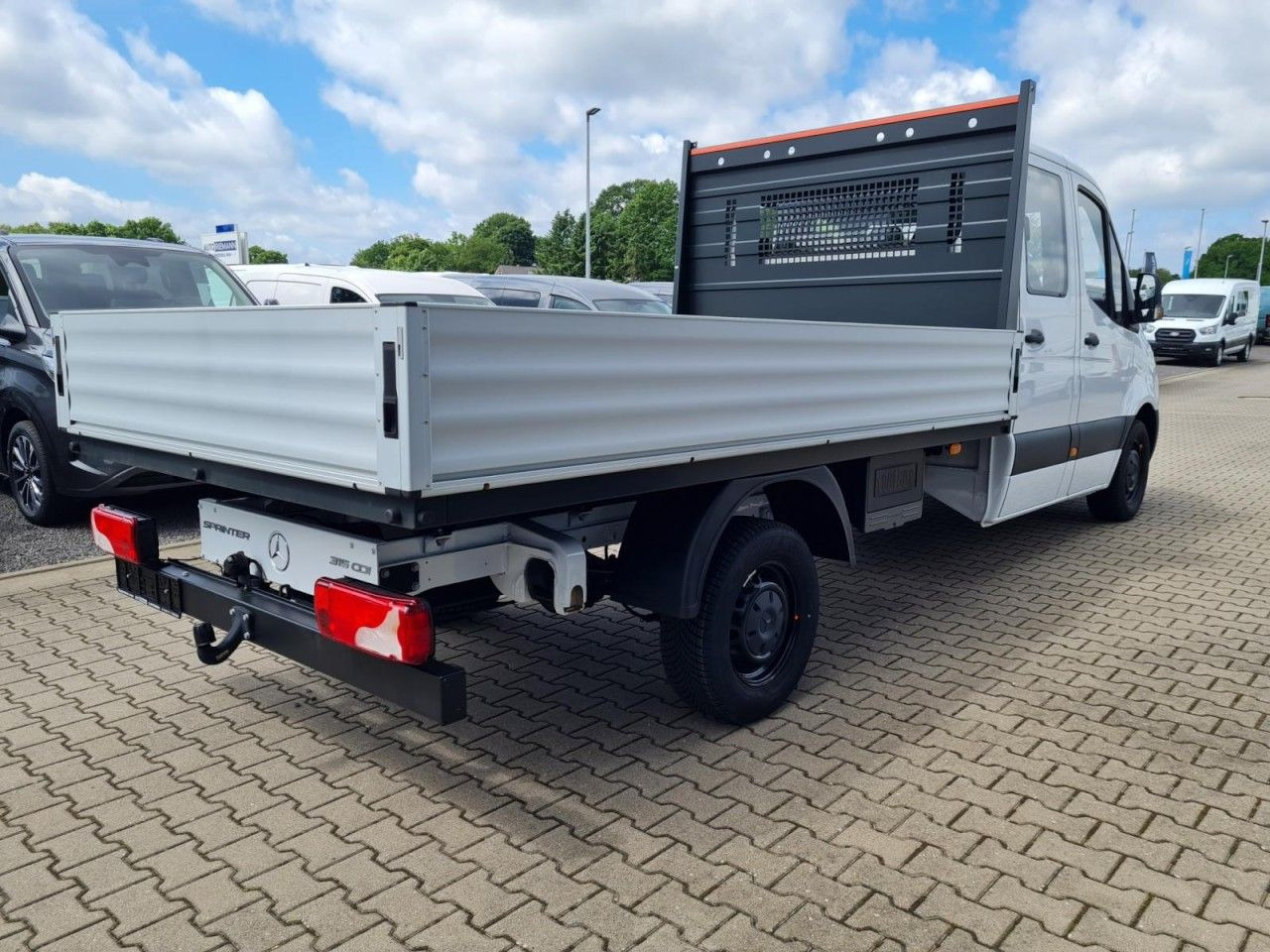 Mercedes-Benz Sprinter 315 DOKA CDI Lang L3 RWD AHK 3,5t - 플랫베드 밴, 콤비 밴 : 사진 4 Mercedes-Benz Sprinter 315 DOKA CDI Lang L3 RWD AHK 3,5t - 플랫베드 밴, 콤비 밴 : 사진 4