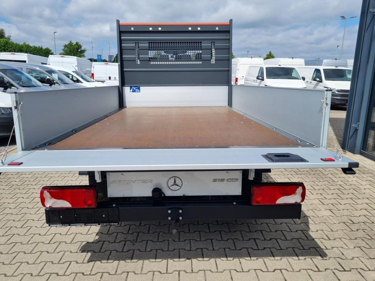 Mercedes-Benz Sprinter 315 DOKA CDI Lang L3 RWD AHK 3,5t - 플랫베드 밴, 콤비 밴 : 사진 5 Mercedes-Benz Sprinter 315 DOKA CDI Lang L3 RWD AHK 3,5t - 플랫베드 밴, 콤비 밴 : 사진 5