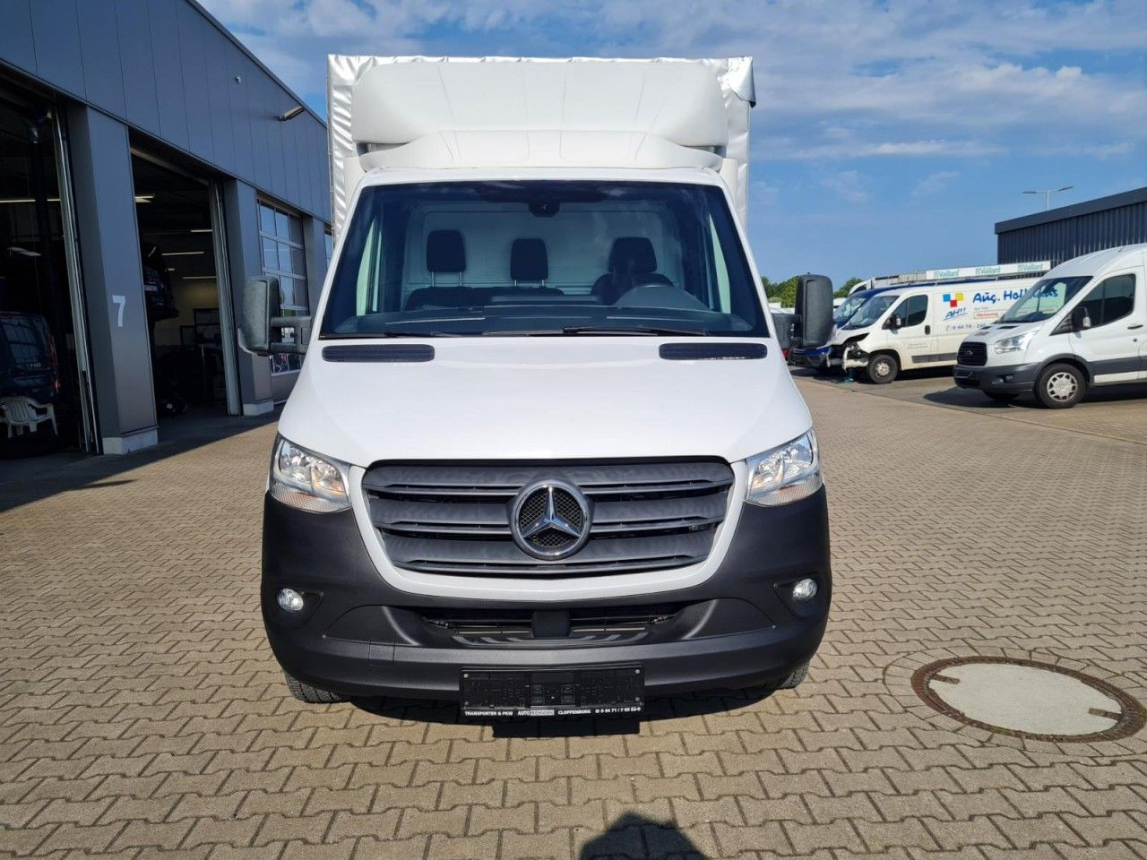 Mercedes-Benz Sprinter 316 CDI Pritsche Schiebe Plane RWD - 커튼 사이드 밴 : 사진 3 Mercedes-Benz Sprinter 316 CDI Pritsche Schiebe Plane RWD - 커튼 사이드 밴 : 사진 3