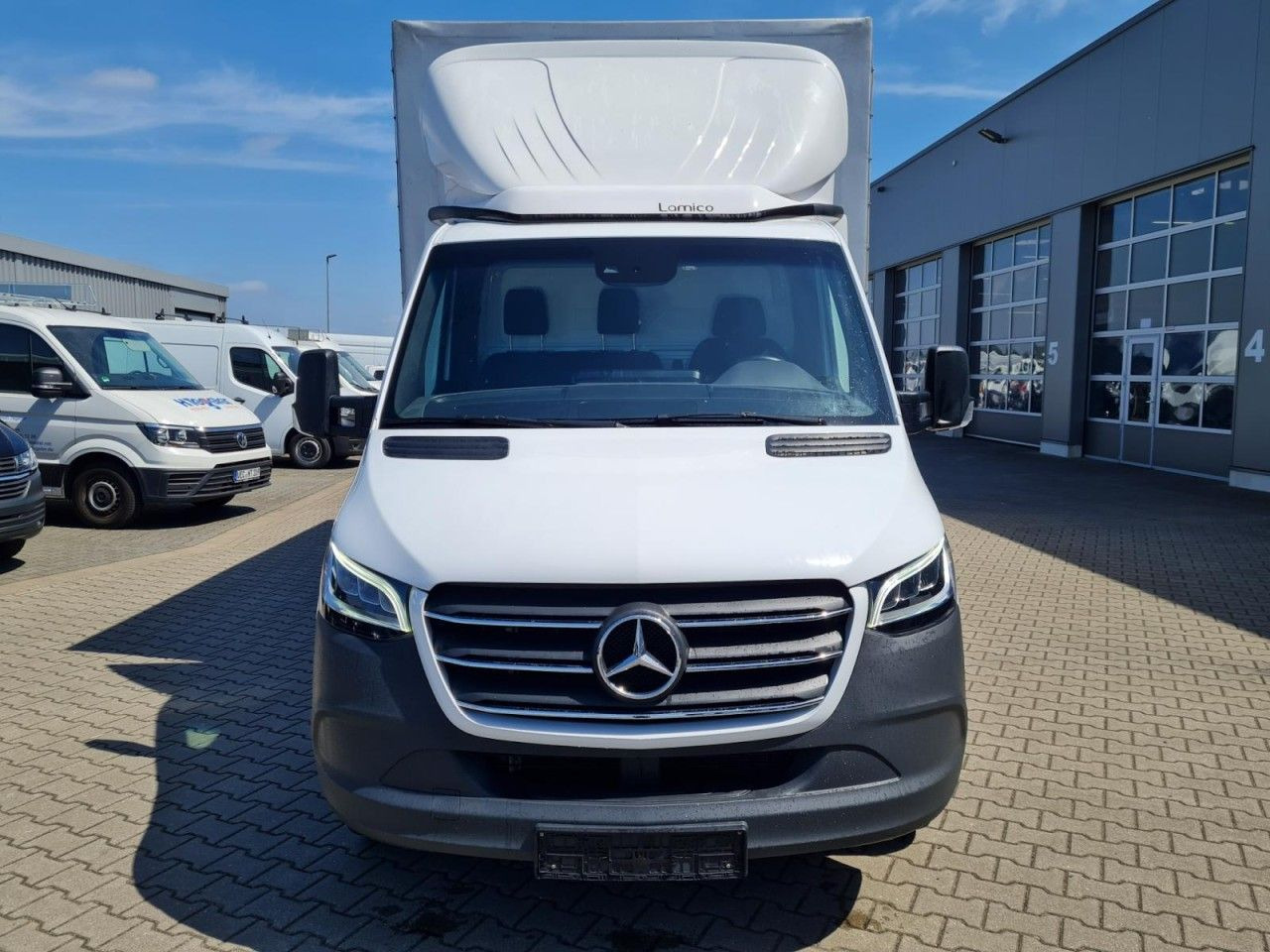 Mercedes-Benz Sprinter 317 Pritsche Plane 10 Pal. RWD LED - 커튼 사이드 밴 : 사진 2 Mercedes-Benz Sprinter 317 Pritsche Plane 10 Pal. RWD LED - 커튼 사이드 밴 : 사진 2