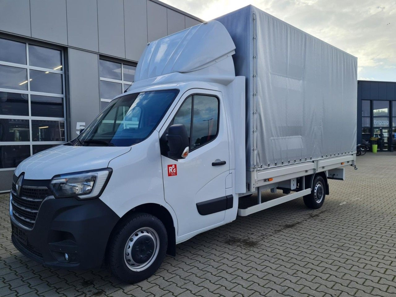 Renault Master 3,5t Pritsche Schiebe plane ERGO TEMPOMAT - 커튼 사이드 밴 : 사진 3 Renault Master 3,5t Pritsche Schiebe plane ERGO TEMPOMAT - 커튼 사이드 밴 : 사진 3