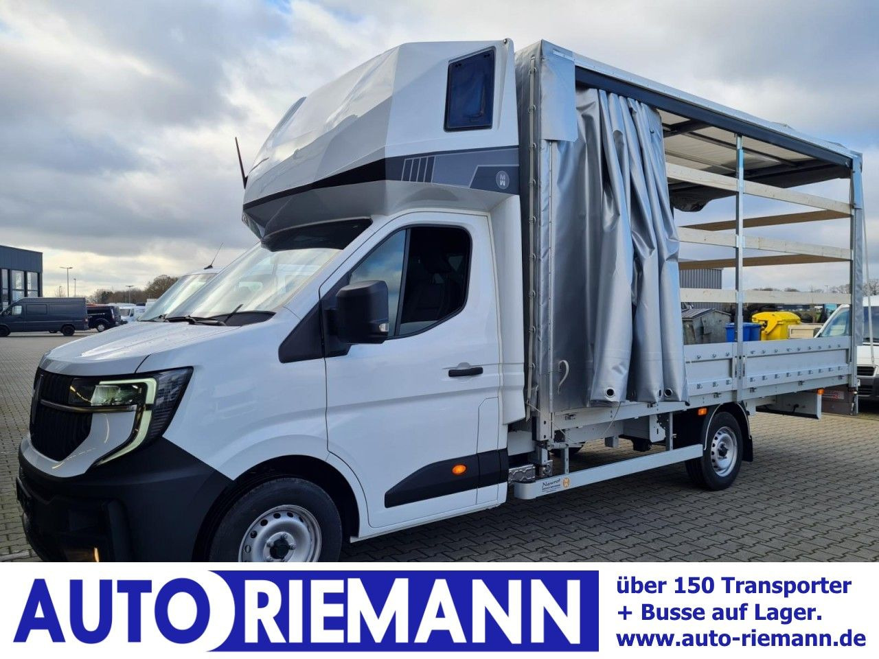 Renault Master 35 New Pritsche Schiebe Plane Schlafkab L - 커튼 사이드 밴 : 사진 1 Renault Master 35 New Pritsche Schiebe Plane Schlafkab L - 커튼 사이드 밴 : 사진 1