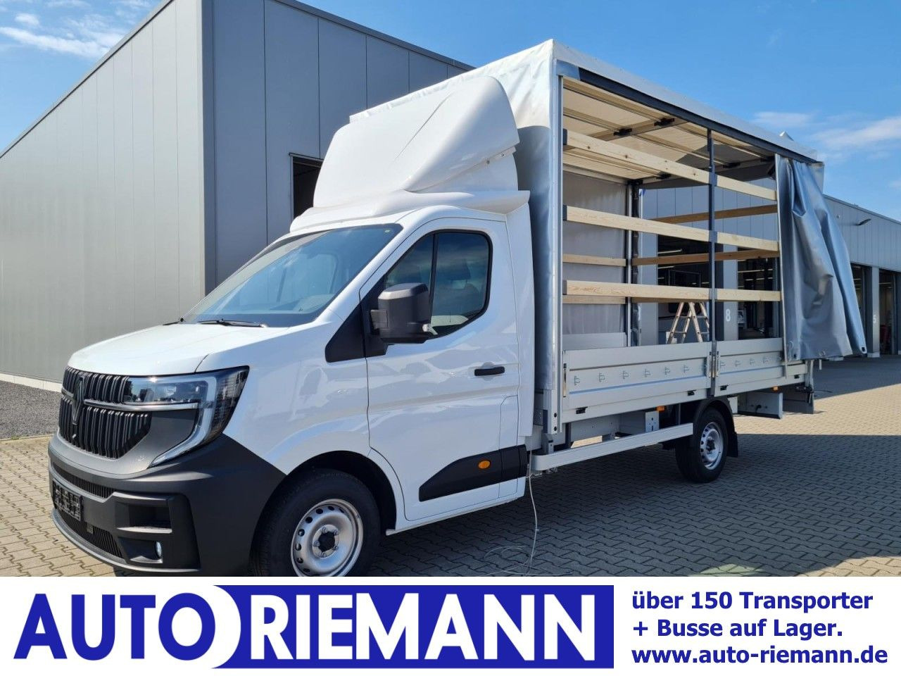 Renault Master 35 Pritsche Schiebe Plane dCi 170 - 커튼 사이드 밴 : 사진 1 Renault Master 35 Pritsche Schiebe Plane dCi 170 - 커튼 사이드 밴 : 사진 1