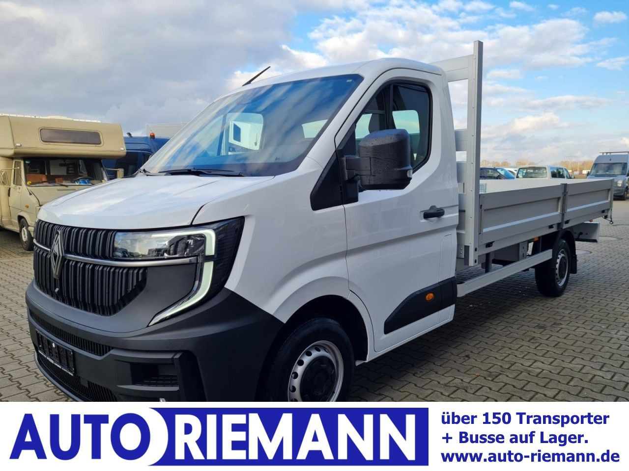 Renault Master New 35 Pritsche lang KLIMA KOMFORT TEMPOM - 플랫베드 밴 : 사진 1 Renault Master New 35 Pritsche lang KLIMA KOMFORT TEMPOM - 플랫베드 밴 : 사진 1