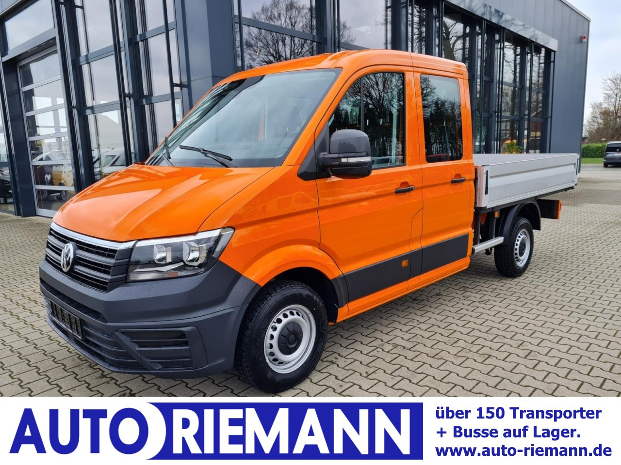 Volkswagen Crafter 35 Doka TDI MR AHK ERGO KLIMA Tempomat - 플랫베드 밴, 콤비 밴 : 사진 1 Volkswagen Crafter 35 Doka TDI MR AHK ERGO KLIMA Tempomat - 플랫베드 밴, 콤비 밴 : 사진 1