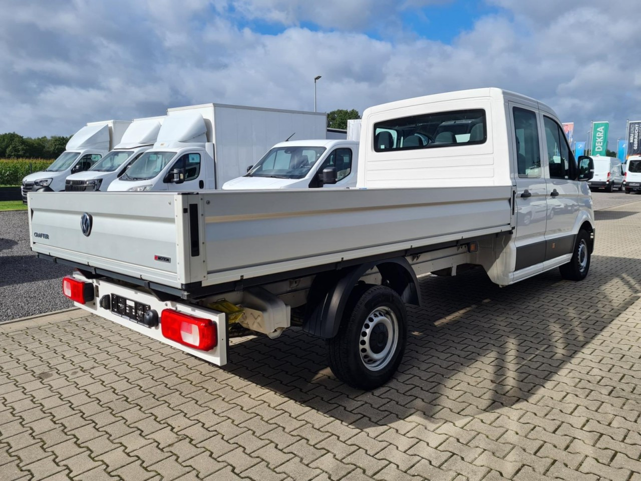 Volkswagen Crafter 35 Doka TDI Pritsche L4 4Motion - 플랫베드 밴, 콤비 밴 : 사진 4 Volkswagen Crafter 35 Doka TDI Pritsche L4 4Motion - 플랫베드 밴, 콤비 밴 : 사진 4
