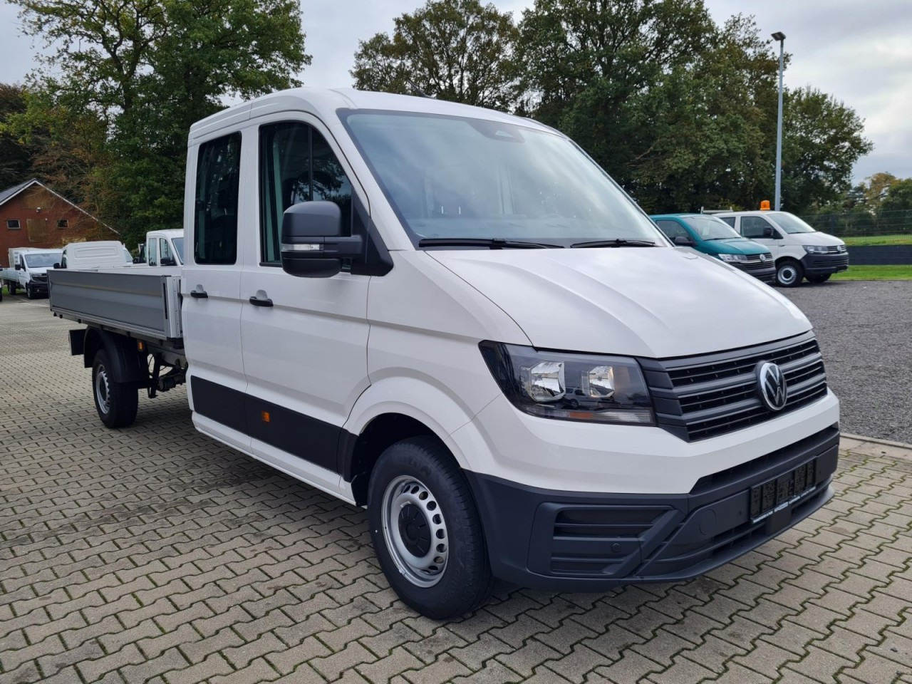 Volkswagen Crafter 35 Doka TDI Pritsche lang L4 KLIMA TEMPOMAT - 플랫베드 밴, 콤비 밴 : 사진 3 Volkswagen Crafter 35 Doka TDI Pritsche lang L4 KLIMA TEMPOMAT - 플랫베드 밴, 콤비 밴 : 사진 3