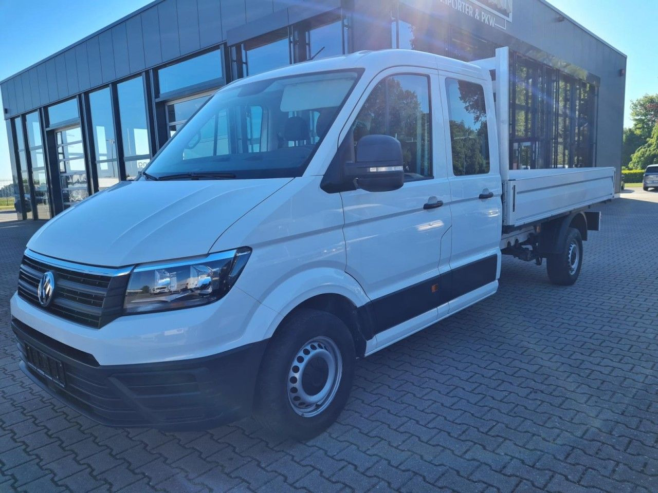 Volkswagen Crafter 35 Doka TDI lang AHK Klima - 플랫베드 밴, 콤비 밴 : 사진 3 Volkswagen Crafter 35 Doka TDI lang AHK Klima - 플랫베드 밴, 콤비 밴 : 사진 3