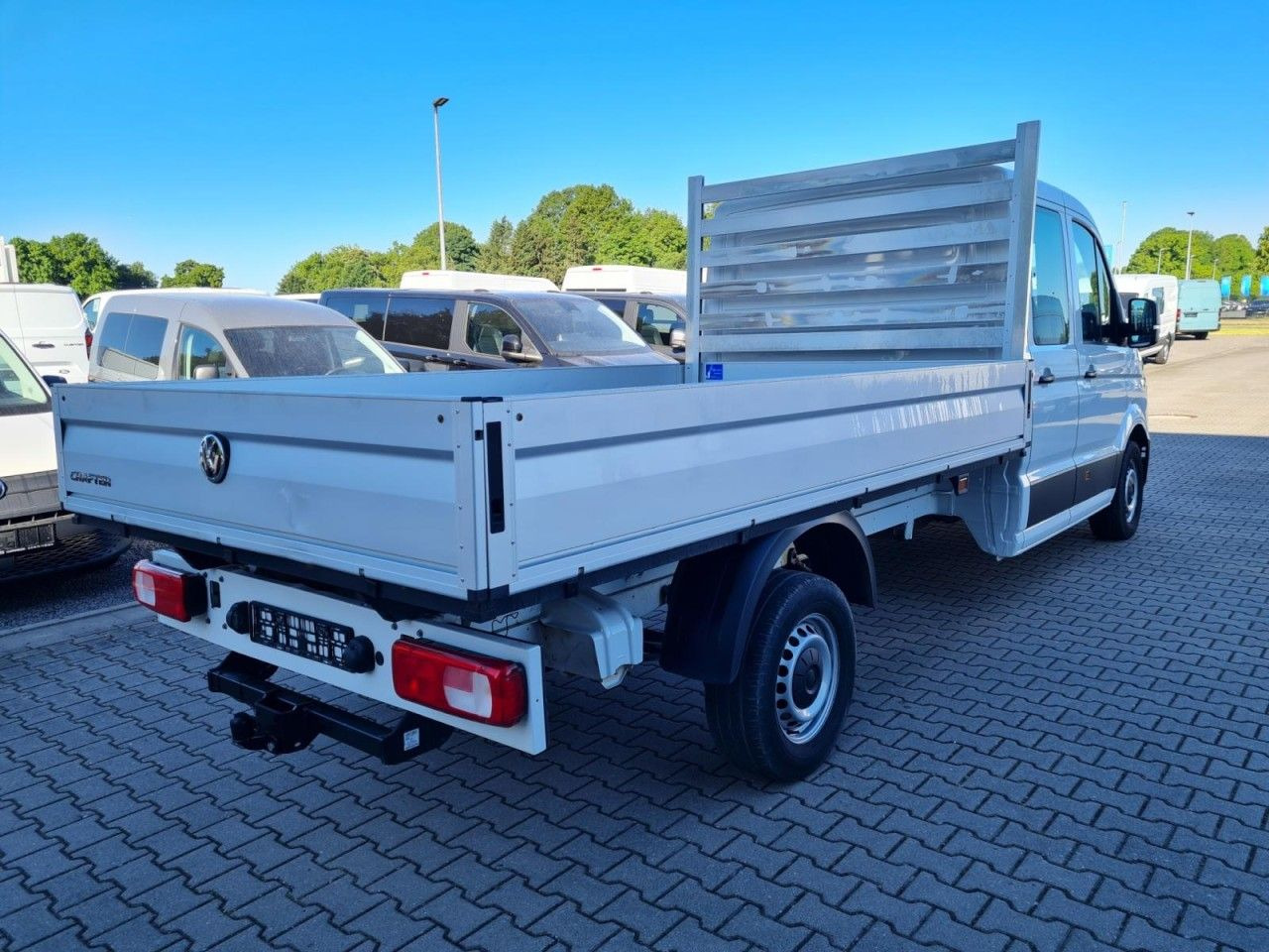Volkswagen Crafter 35 Doka TDI lang AHK Klima - 플랫베드 밴, 콤비 밴 : 사진 4 Volkswagen Crafter 35 Doka TDI lang AHK Klima - 플랫베드 밴, 콤비 밴 : 사진 4