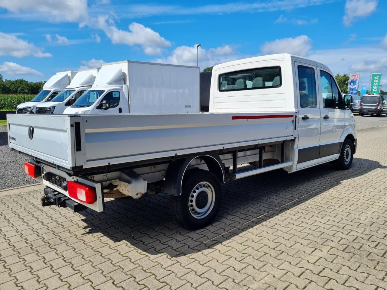 Volkswagen Crafter 35 Doka lang RWD AHK - 3.5to KLIMA TEMPO - 플랫베드 밴, 콤비 밴 : 사진 5 Volkswagen Crafter 35 Doka lang RWD AHK - 3.5to KLIMA TEMPO - 플랫베드 밴, 콤비 밴 : 사진 5