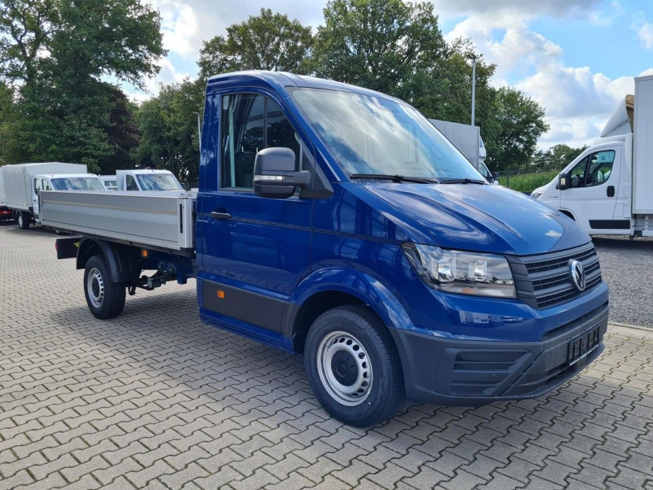 Volkswagen Crafter 35 Pritsche TDI L3 KLIMA TEMPOMAT 3 Sitz - 플랫베드 밴 : 사진 3 Volkswagen Crafter 35 Pritsche TDI L3 KLIMA TEMPOMAT 3 Sitz - 플랫베드 밴 : 사진 3