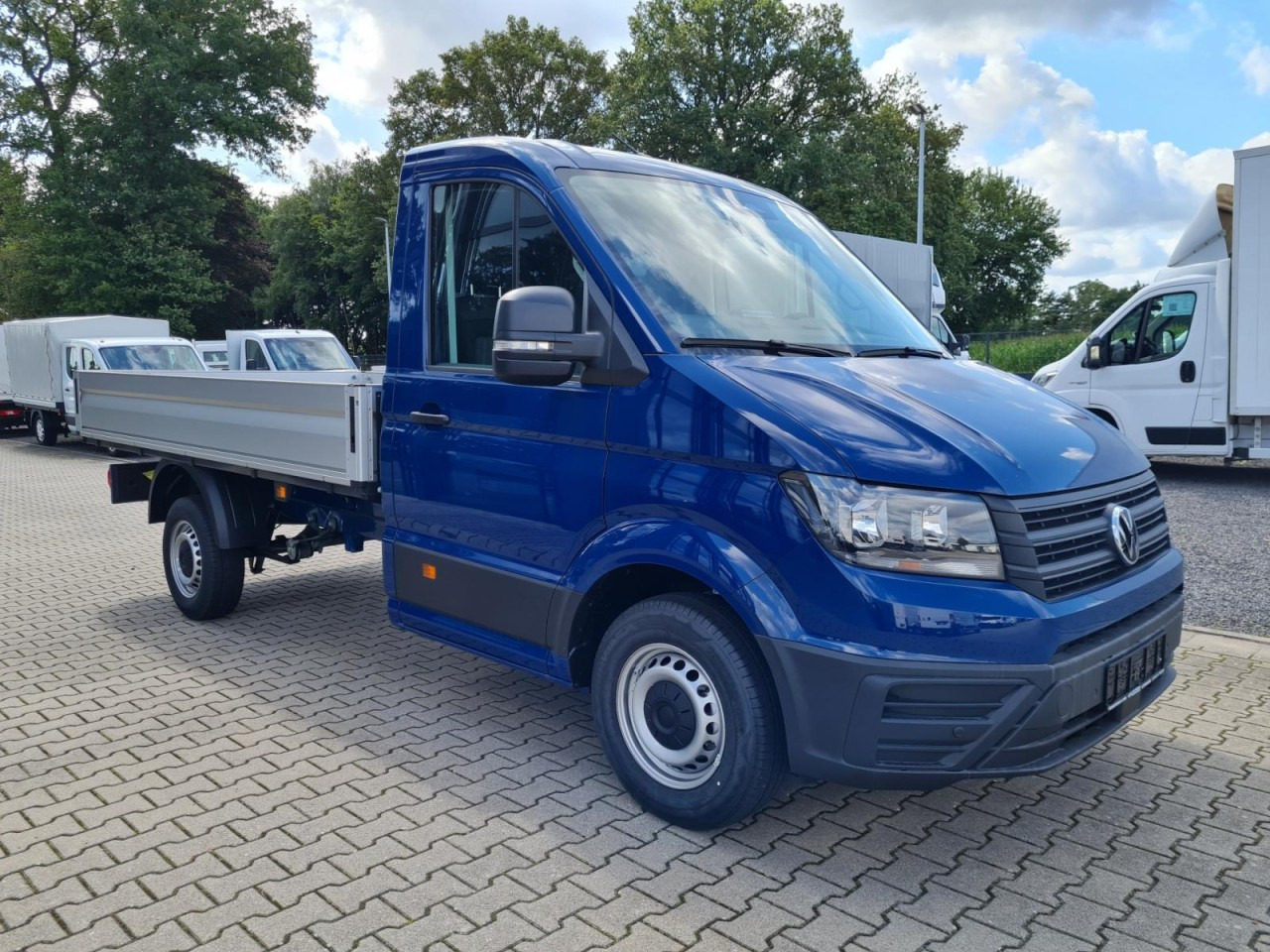 Volkswagen Crafter 35 Pritsche TDI L3 KLIMA TEMPOMAT 3 Sitzer - 플랫베드 밴 : 사진 3 Volkswagen Crafter 35 Pritsche TDI L3 KLIMA TEMPOMAT 3 Sitzer - 플랫베드 밴 : 사진 3