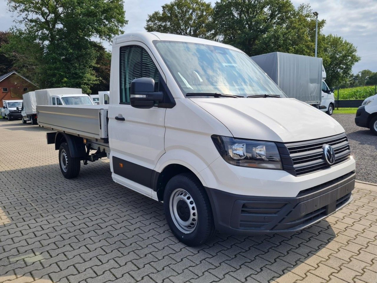 Volkswagen Crafter 35 Pritsche TDi MR L3 KLIMA TEMPOMAT - 플랫베드 밴 : 사진 3 Volkswagen Crafter 35 Pritsche TDi MR L3 KLIMA TEMPOMAT - 플랫베드 밴 : 사진 3