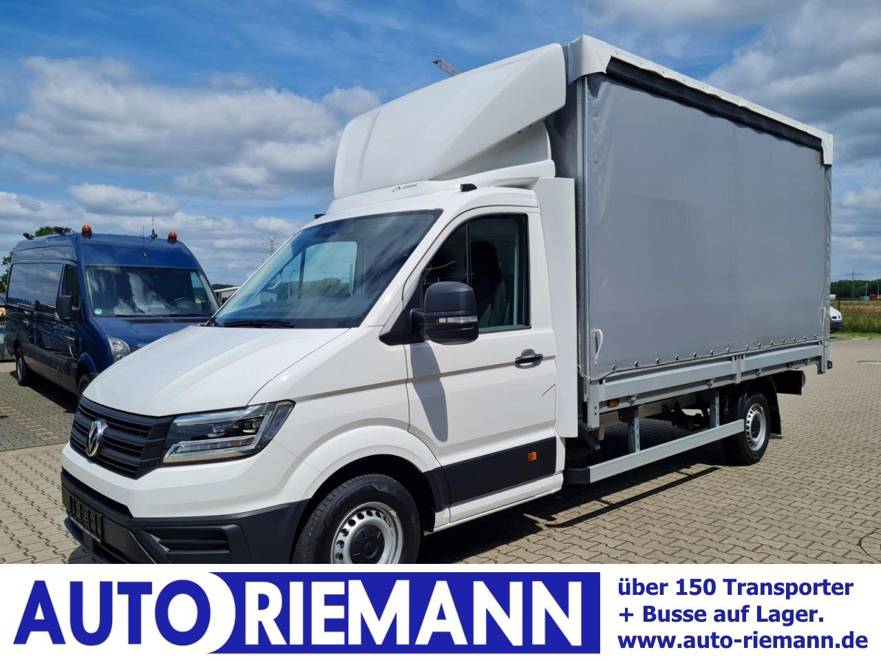Volkswagen Crafter 35 TDI Pritsche Schiebe Plane LED TEMPOM - 커튼 사이드 밴 : 사진 1 Volkswagen Crafter 35 TDI Pritsche Schiebe Plane LED TEMPOM - 커튼 사이드 밴 : 사진 1