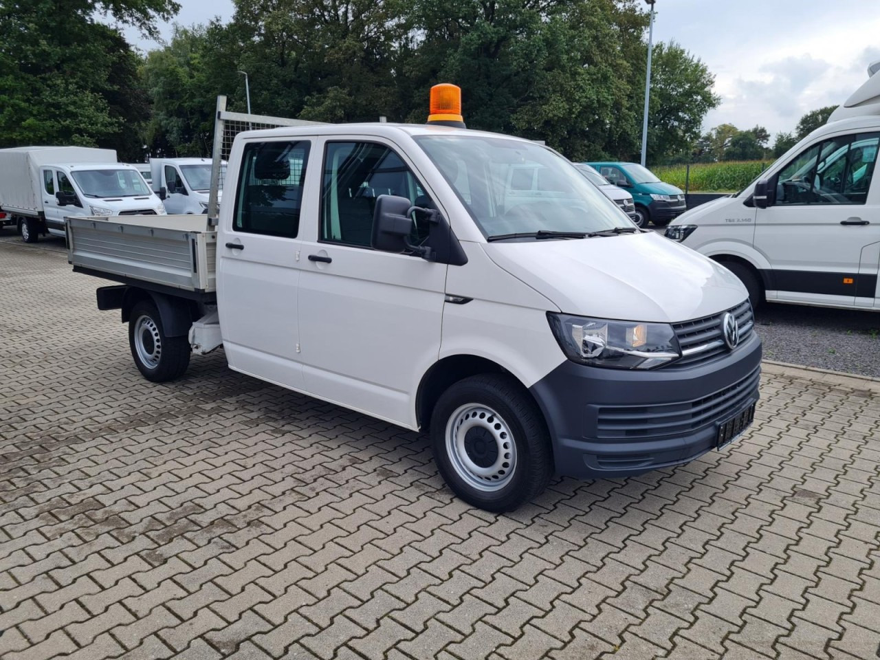 Volkswagen T6 Doka TDI LR AHK Leiterträger Klima STANDHEIZ - 플랫베드 밴 : 사진 3 Volkswagen T6 Doka TDI LR AHK Leiterträger Klima STANDHEIZ - 플랫베드 밴 : 사진 3