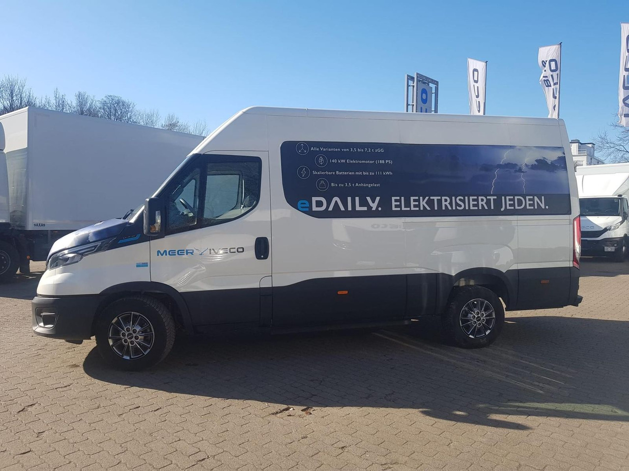 Iveco Daily 38S14E V Rückfahrkamera, AHK mit 3,5t, ... - 패널 밴, 전기 밴 : 사진 3 Iveco Daily 38S14E V Rückfahrkamera, AHK mit 3,5t, ... - 패널 밴, 전기 밴 : 사진 3