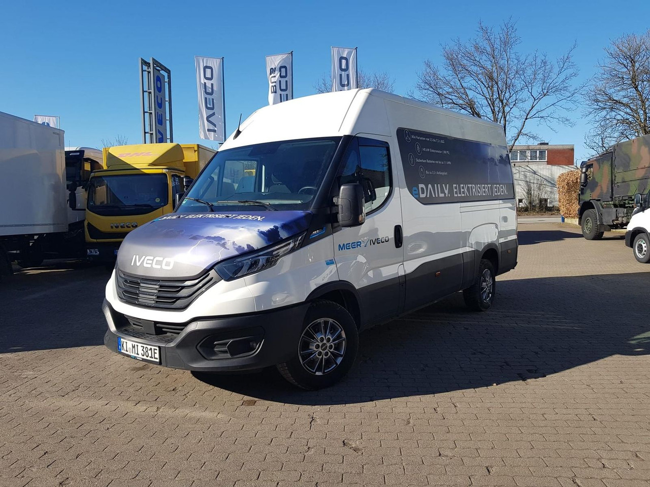 Iveco Daily 38S14E V Rückfahrkamera, AHK mit 3,5t, ... - 패널 밴, 전기 밴 : 사진 1 Iveco Daily 38S14E V Rückfahrkamera, AHK mit 3,5t, ... - 패널 밴, 전기 밴 : 사진 1