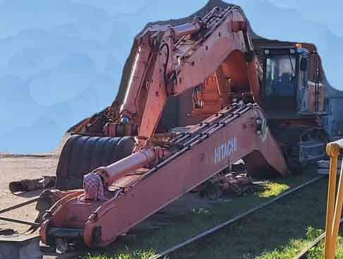 Hitachi ZX650 – with long reach and normal boom / mit Langarm und normalem Arm - 크롤러 굴삭기 : 사진 2 Hitachi ZX650 – with long reach and normal boom / mit Langarm und normalem Arm - 크롤러 굴삭기 : 사진 2