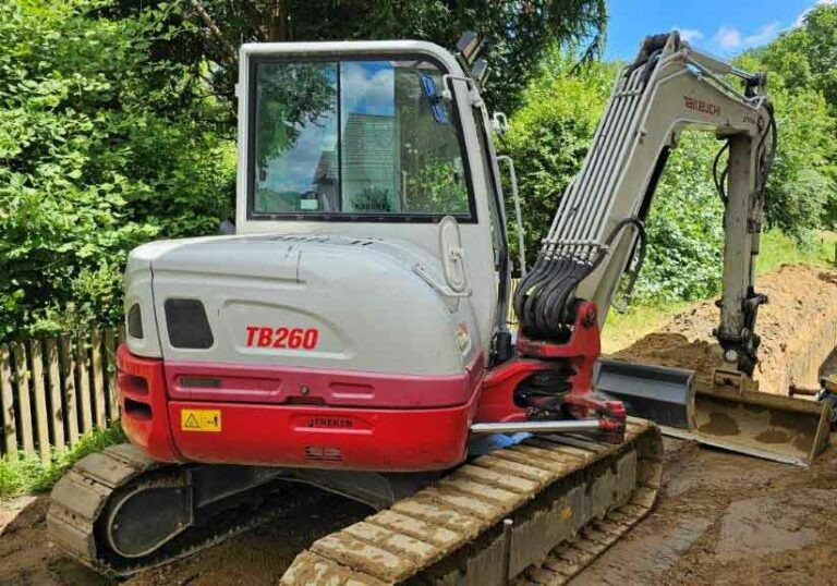 Takeuchi TB260 – mini excavator / Minibagger - 미니 굴삭기 : 사진 1 Takeuchi TB260 – mini excavator / Minibagger - 미니 굴삭기 : 사진 1