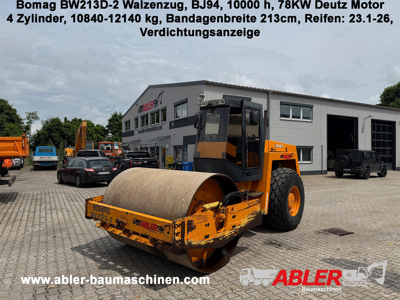 Bomag BW 213D-2 Walzenzug - 압축기 : 사진 1 Bomag BW 213D-2 Walzenzug - 압축기 : 사진 1