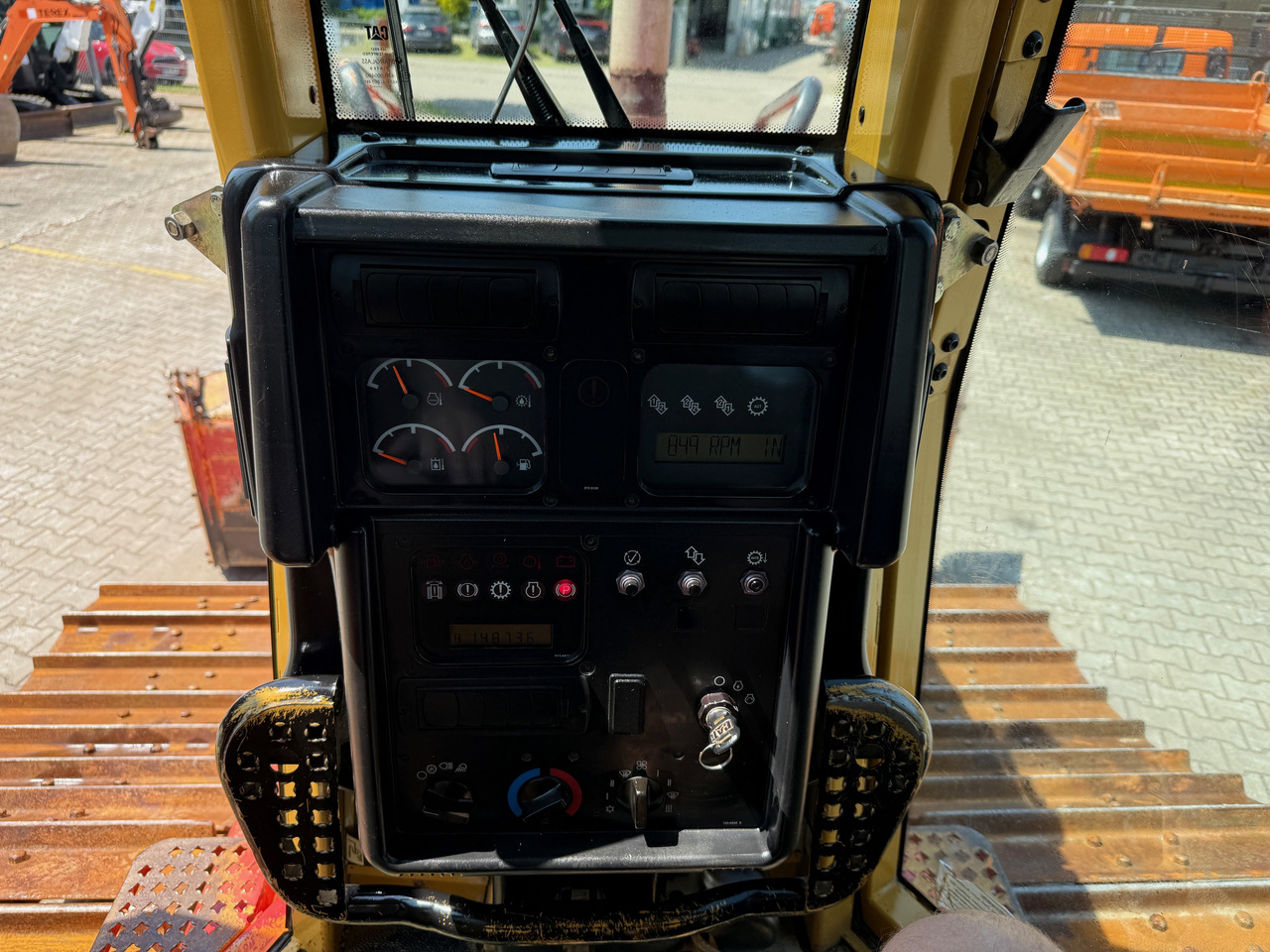 불도저 CATERPILLAR D5N FTC LGP Raupe mit 6-Wege + Heckaufreißer : 사진 19
