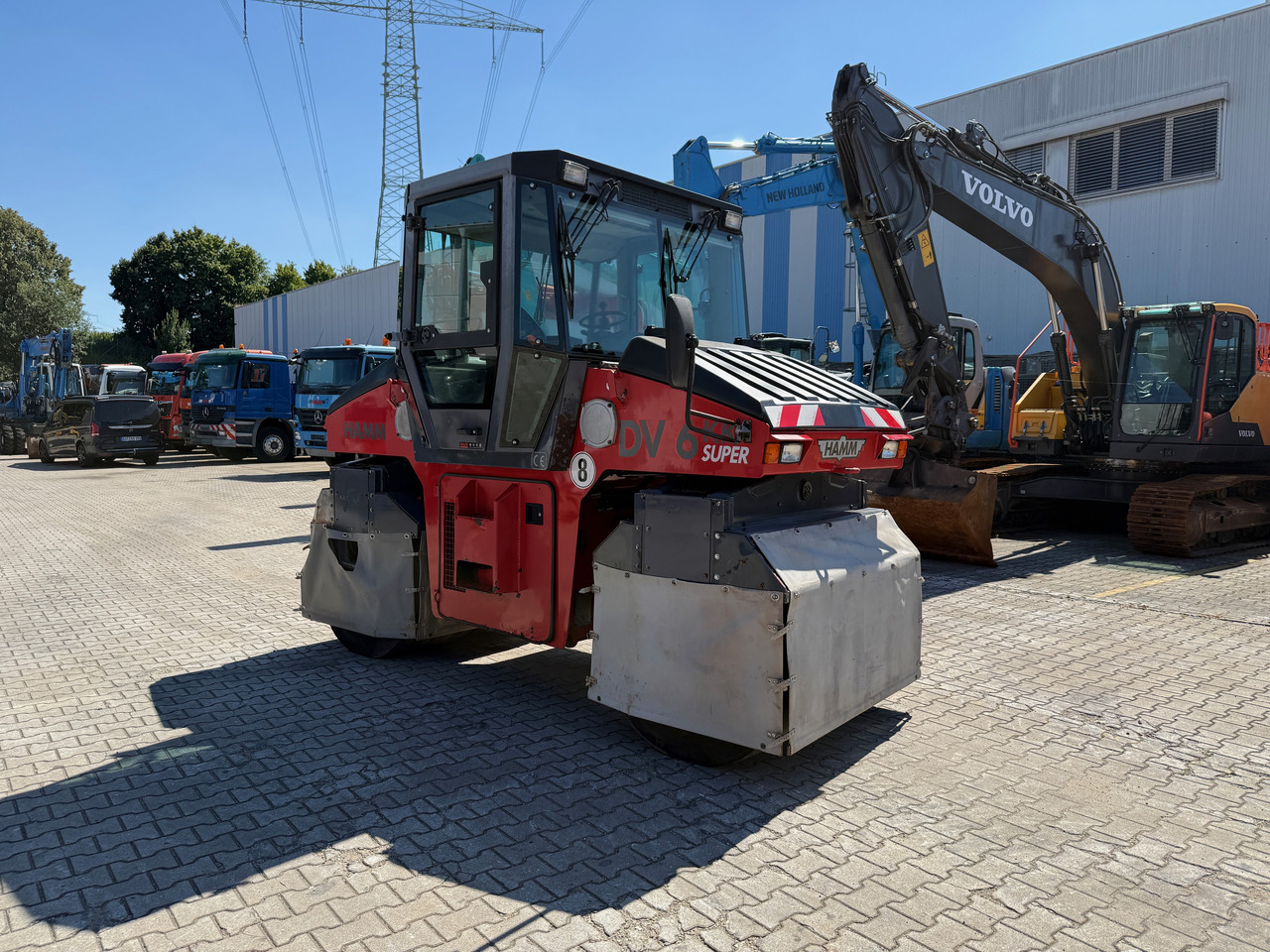 Hamm DV6 KK Gummiradwalze - 공압 롤러 : 사진 3 Hamm DV6 KK Gummiradwalze - 공압 롤러 : 사진 3