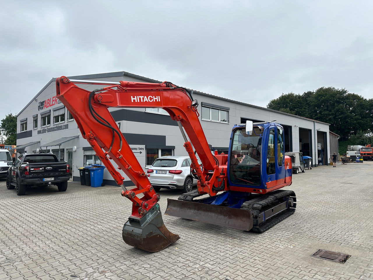 Hitachi ZX80 SBLC Kettenbagger MS08 SW Klima - 굴착기 : 사진 2 Hitachi ZX80 SBLC Kettenbagger MS08 SW Klima - 굴착기 : 사진 2