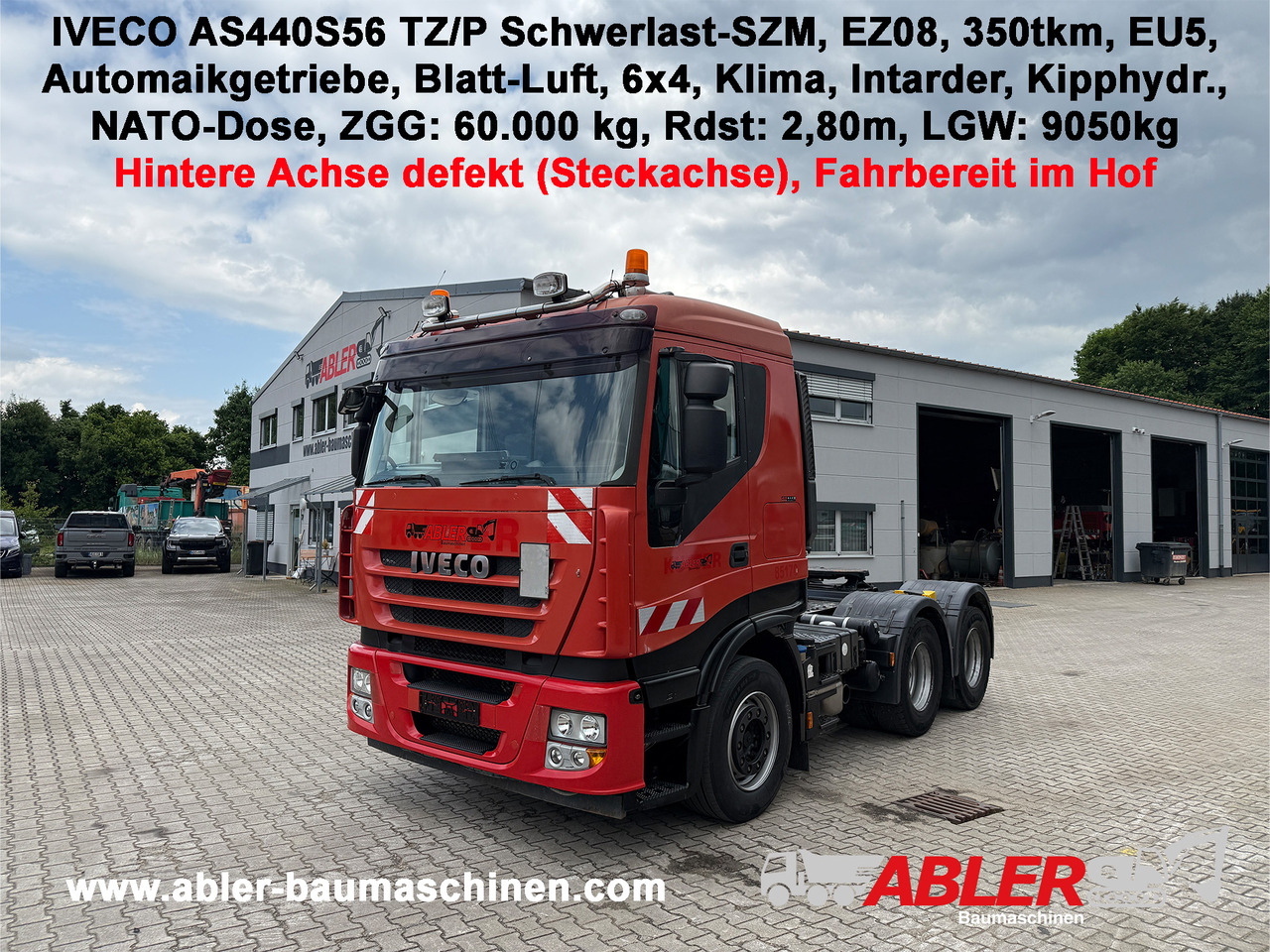 Iveco AS440S56 TZ/P Schwerlast SZM Kipphydr. Intarder - 트랙터 유닛 : 사진 1 Iveco AS440S56 TZ/P Schwerlast SZM Kipphydr. Intarder - 트랙터 유닛 : 사진 1