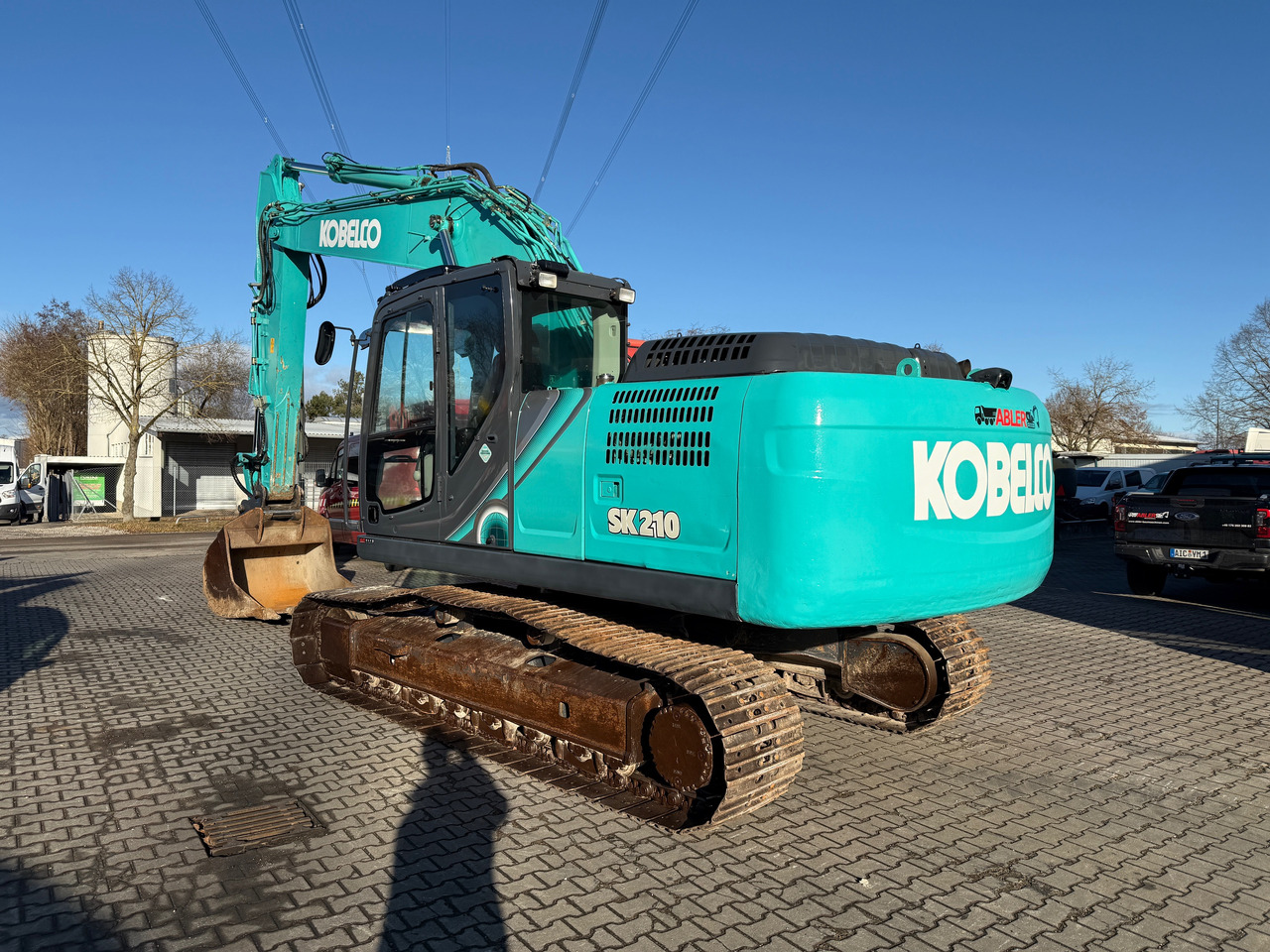 크롤러 굴삭기 Kobelco SK210 NLC-10 Kettenbagger Oilquick Klima : 사진 5