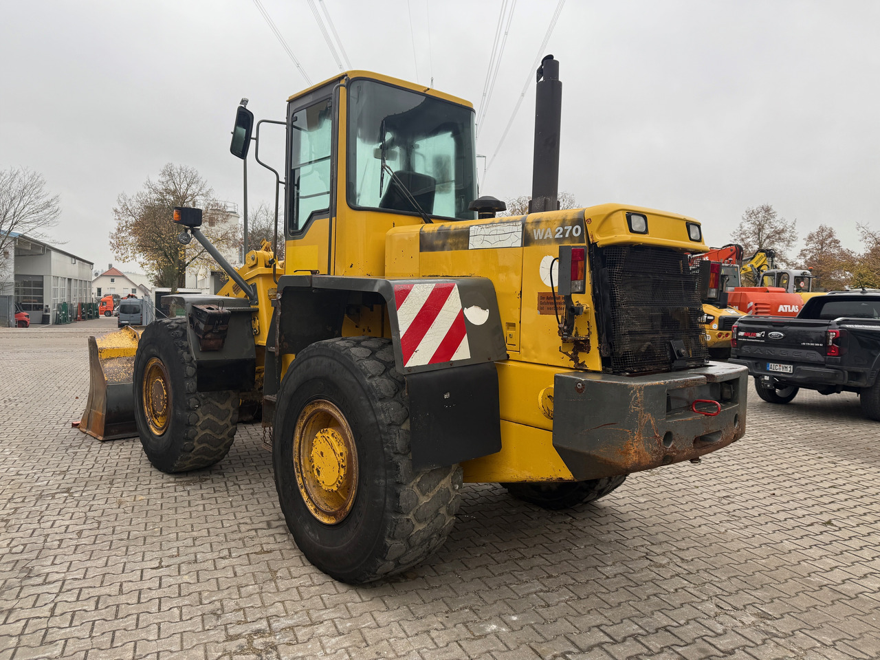 Komatsu Hanomag WA270-3 Radlader Klima - 휠 로더 : 사진 5 Komatsu Hanomag WA270-3 Radlader Klima - 휠 로더 : 사진 5