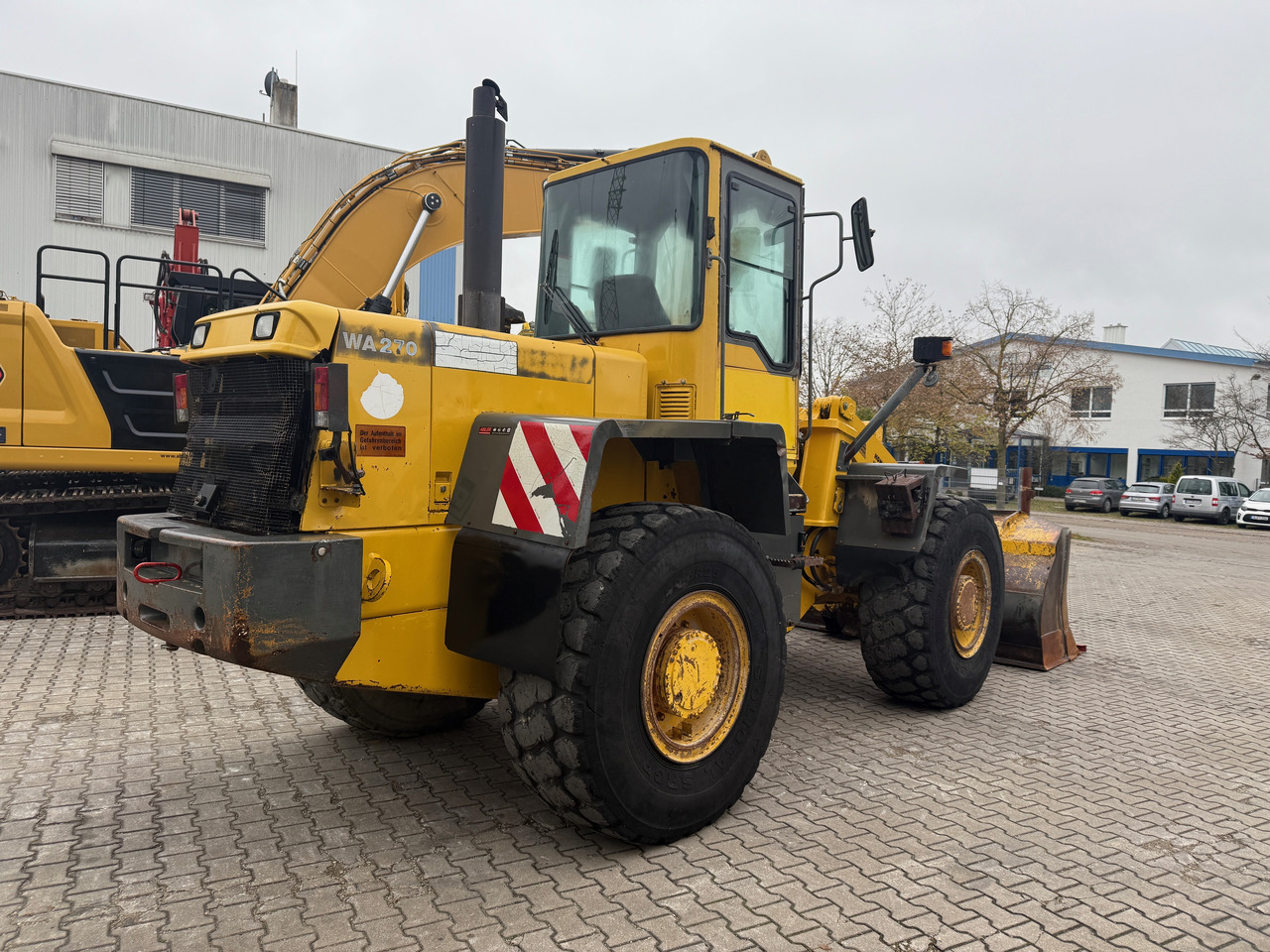 Komatsu Hanomag WA270-3 Radlader Klima - 휠 로더 : 사진 4 Komatsu Hanomag WA270-3 Radlader Klima - 휠 로더 : 사진 4