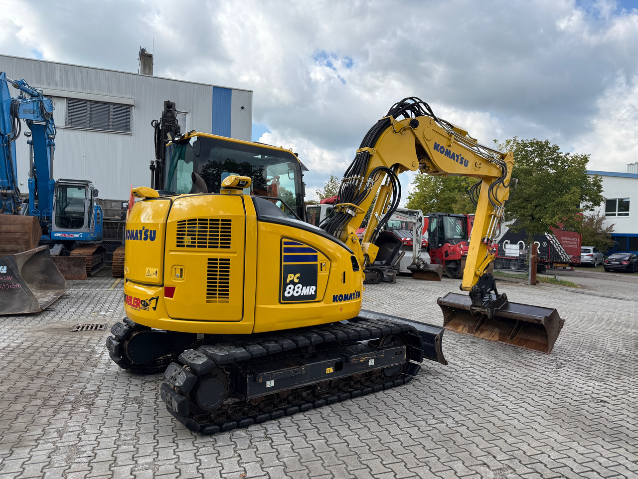 Komatsu PC88 MR-11E0 Kompaktbagger Verstellausleger Powertilt - 굴착기 : 사진 4 Komatsu PC88 MR-11E0 Kompaktbagger Verstellausleger Powertilt - 굴착기 : 사진 4