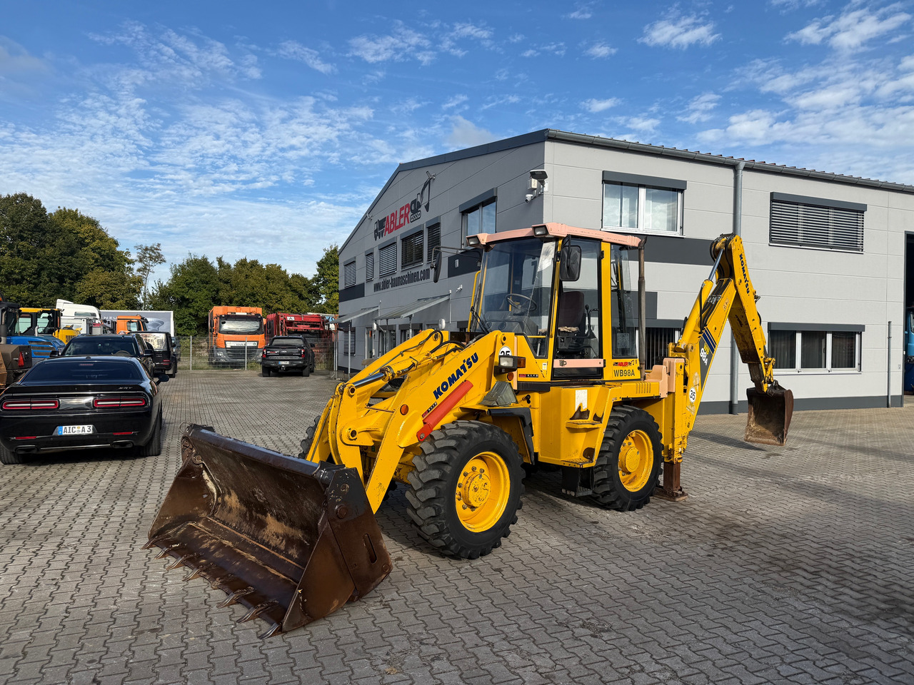 Komatsu WB98A-2 Baggerlader SW - 백호 로더 : 사진 2 Komatsu WB98A-2 Baggerlader SW - 백호 로더 : 사진 2