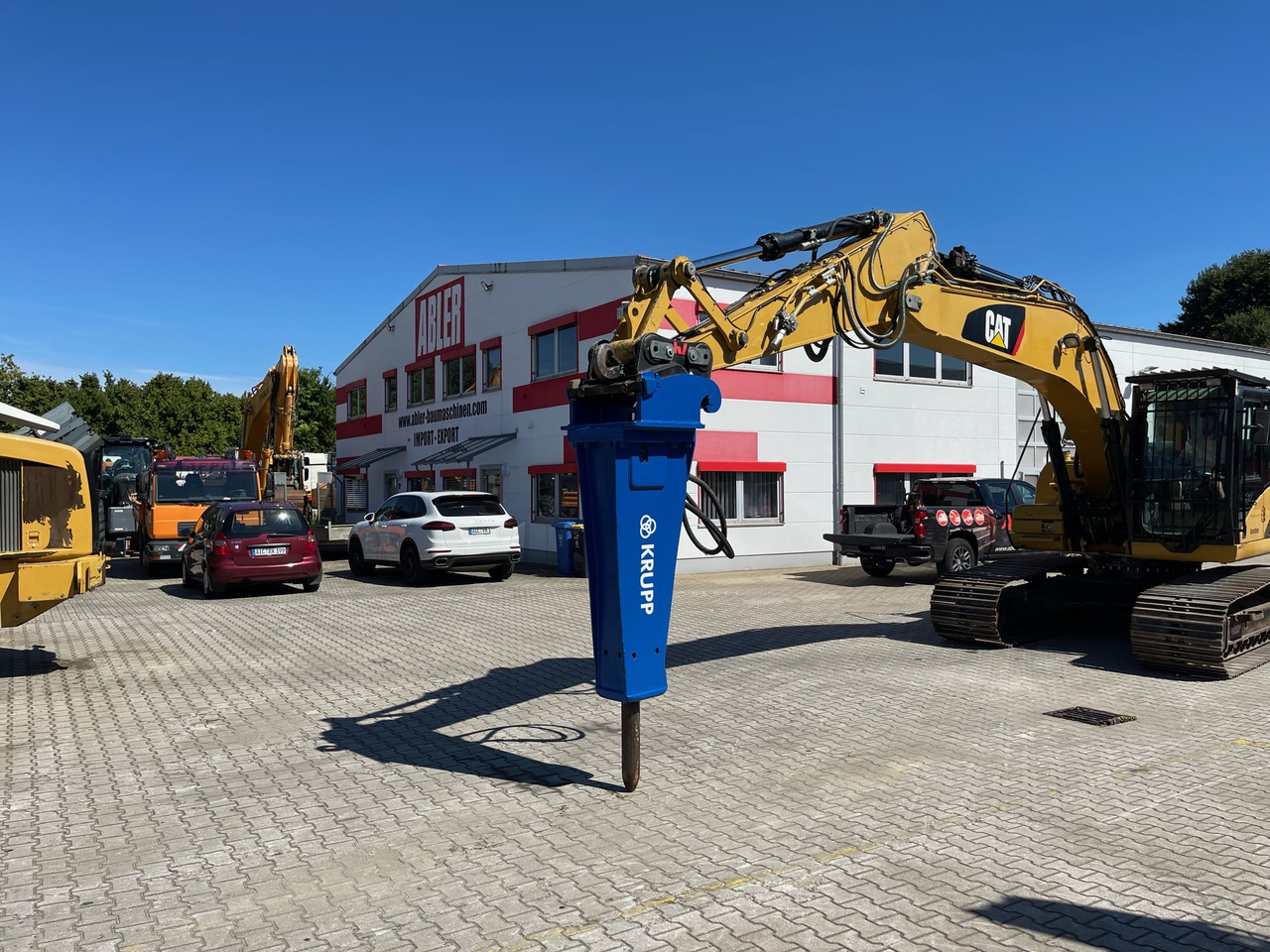 Krupp HM720V Baggerhammer 15-25t - 유압 해머 건설기계 용 : 사진 2 Krupp HM720V Baggerhammer 15-25t - 유압 해머 건설기계 용 : 사진 2