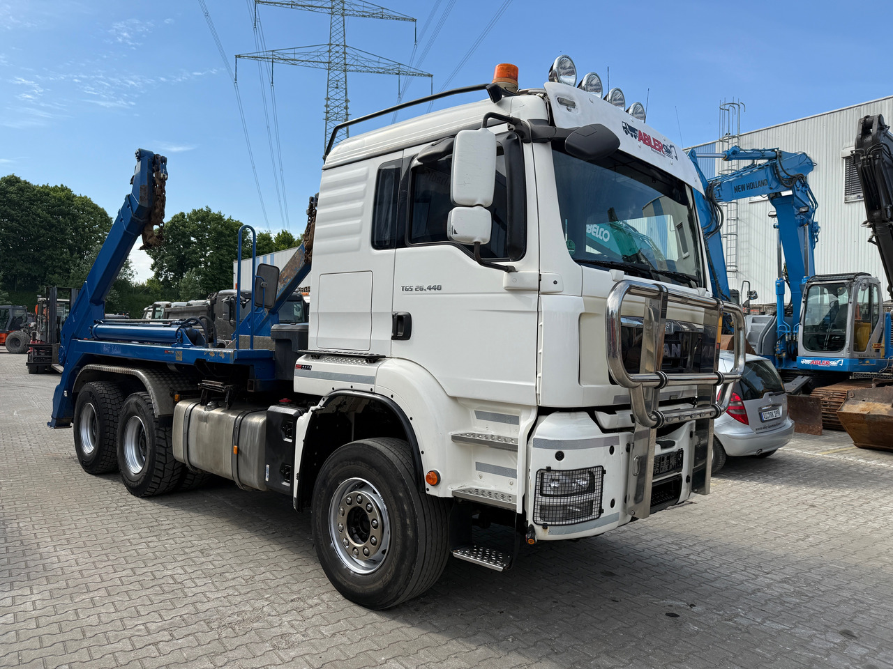 MAN TGS 26.440 WECHSELSYSTEM Absetzer+SZM - 스킵 로더 트럭 : 사진 3 MAN TGS 26.440 WECHSELSYSTEM Absetzer+SZM - 스킵 로더 트럭 : 사진 3
