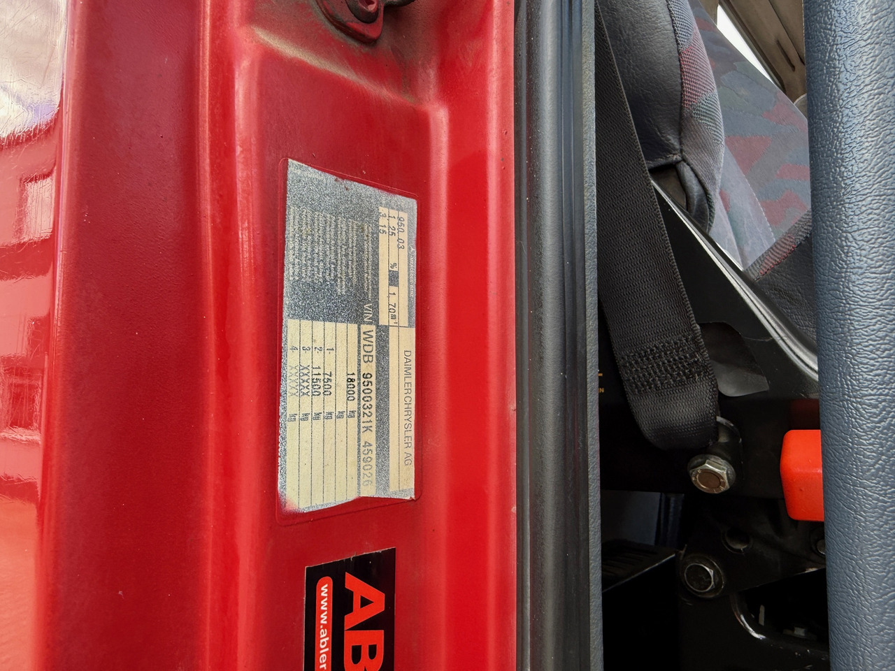 드롭사이드/ 플랫베드 트럭, 크레인 트럭 Mercedes-Benz 1840 Actros 2-Seiten-Kipper mit Kran Hiab 125-3 mit Funk : 사진 18