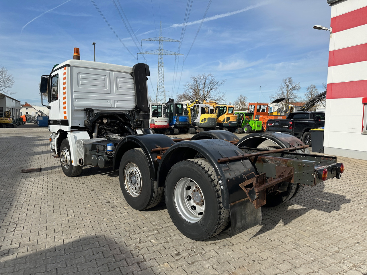 Mercedes-Benz 2531 Actros Fahrgestell - 캡 새시 트럭 : 사진 5 Mercedes-Benz 2531 Actros Fahrgestell - 캡 새시 트럭 : 사진 5