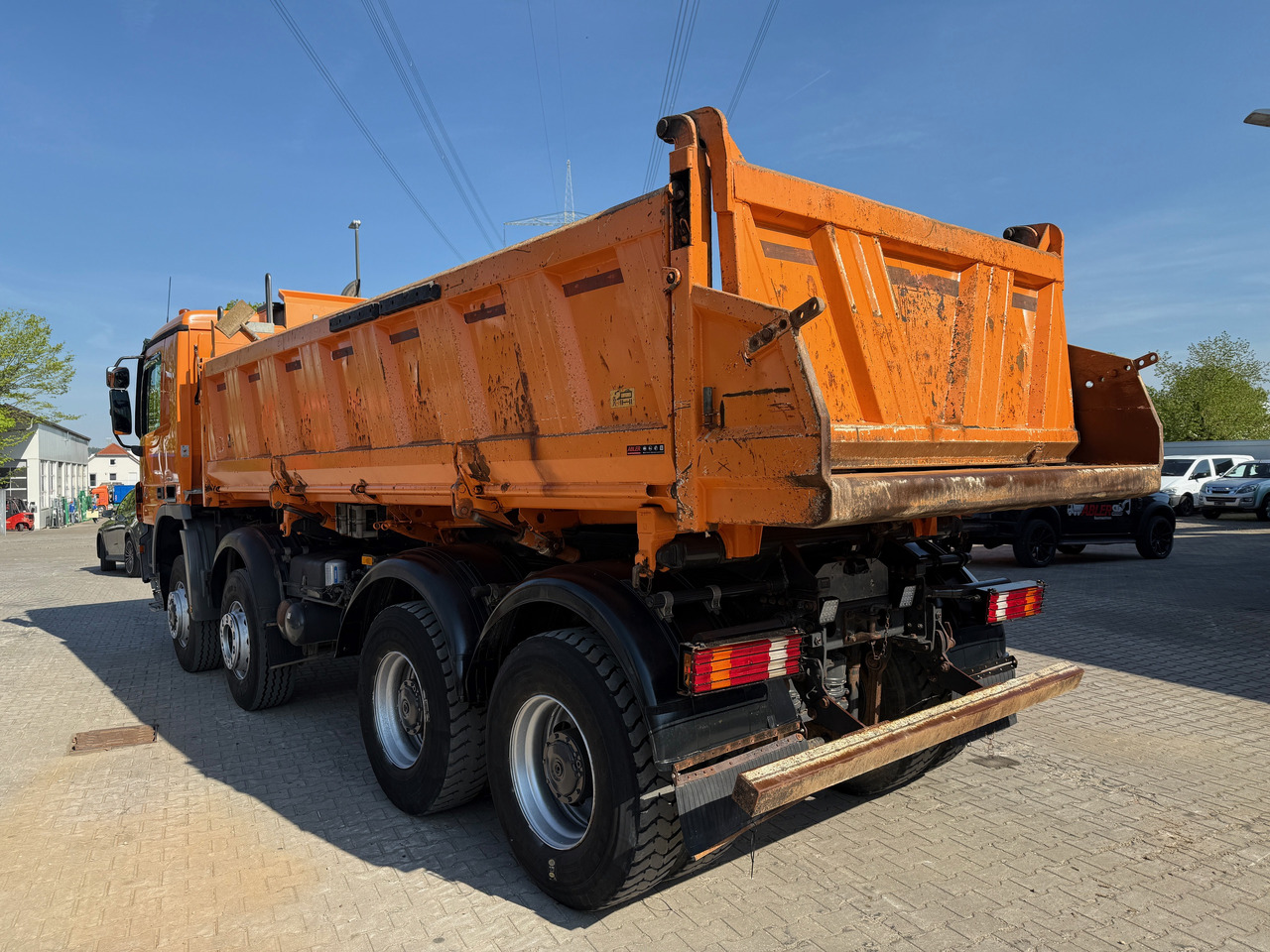 Mercedes-Benz 4144 Actros MP2 3-S.-Kipper Bordmatic Klima 8x6 - 덤프트럭 : 사진 5 Mercedes-Benz 4144 Actros MP2 3-S.-Kipper Bordmatic Klima 8x6 - 덤프트럭 : 사진 5